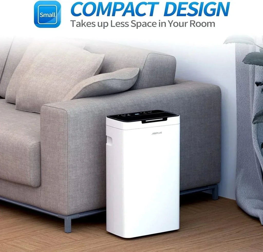 AIRPLUS 1,500 Sq. Ft Dehumidifier for Basement 30 Pints Powerful Dehumidifier for Home Large Rooms