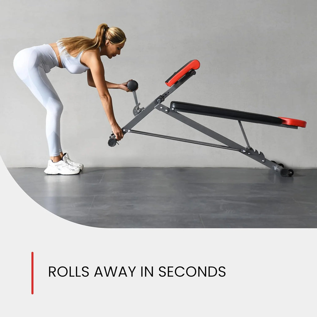 FF Finer Form Multi-Functional Weight Bench for Full All-in-One Body Workout Adjustable Workout Bench Press