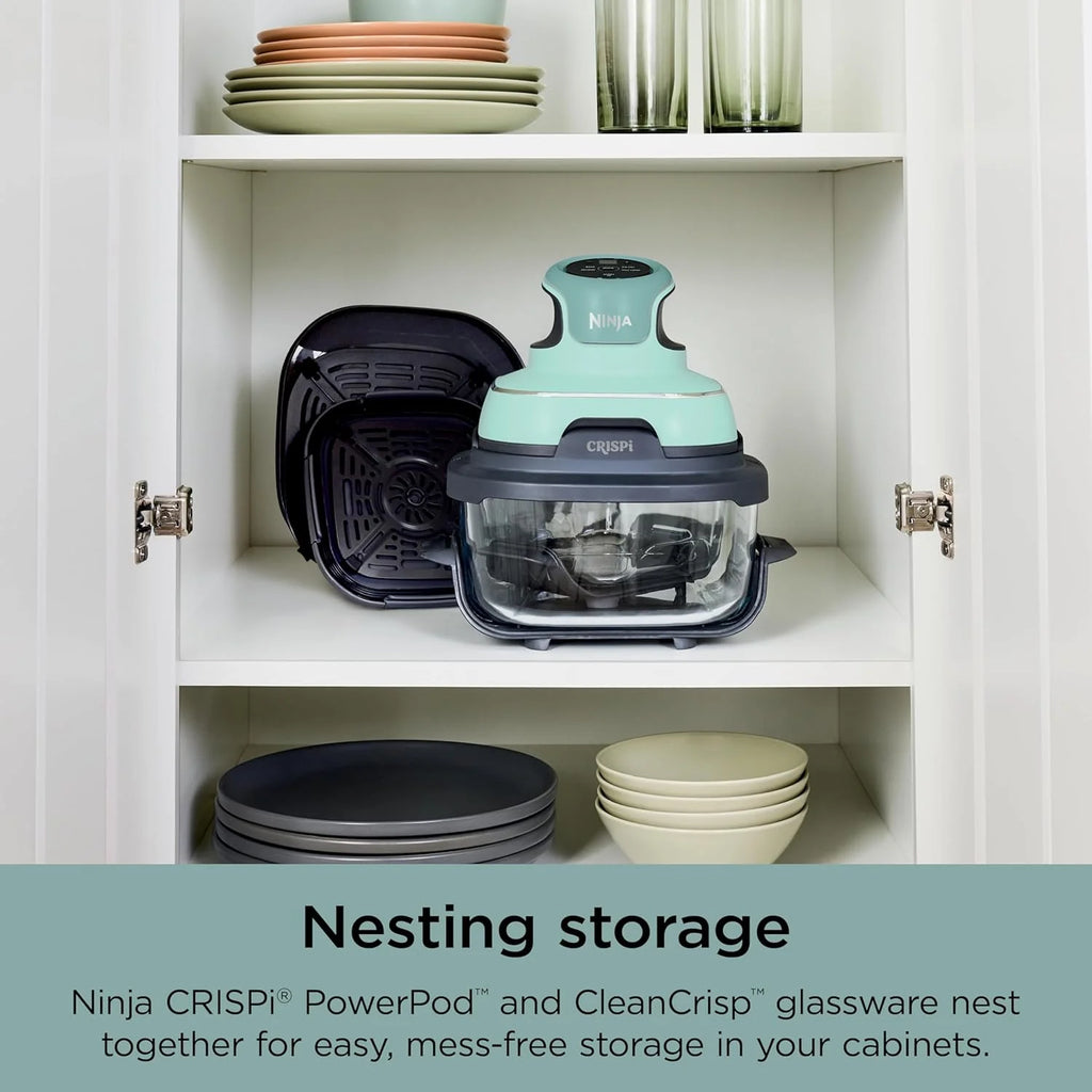 Ninja Crispi 4-in-1 Portable Glass Air Fryer Cooking System