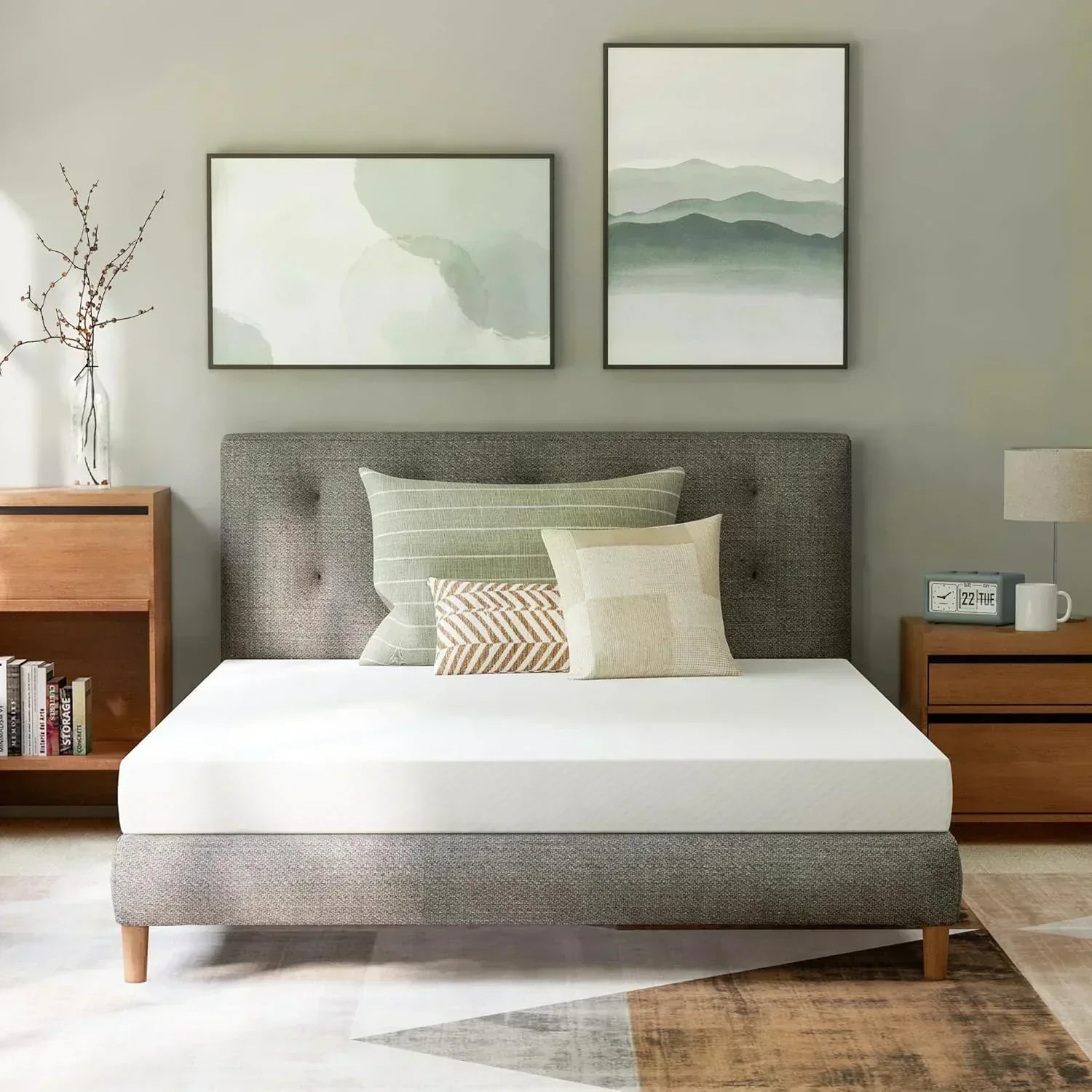 GAESTE 8-inch Fully Cooling Gel Memory Foam Mattress Mattress-in-a-Box