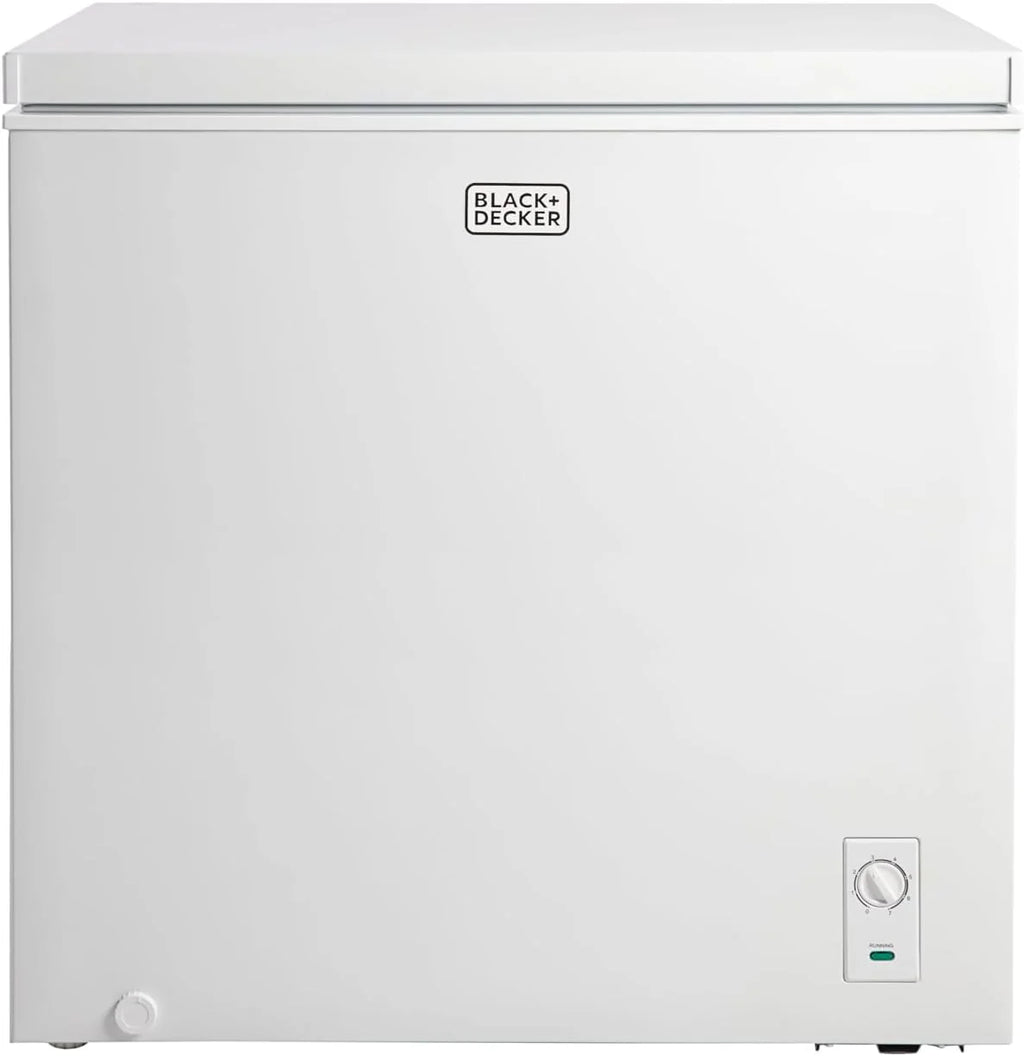 BLACK+DECKER 2.0 Cu. Ft. Compact Chest Freezer, Deep Freezer Holds Up To 70 Lbs. of Frozen Food