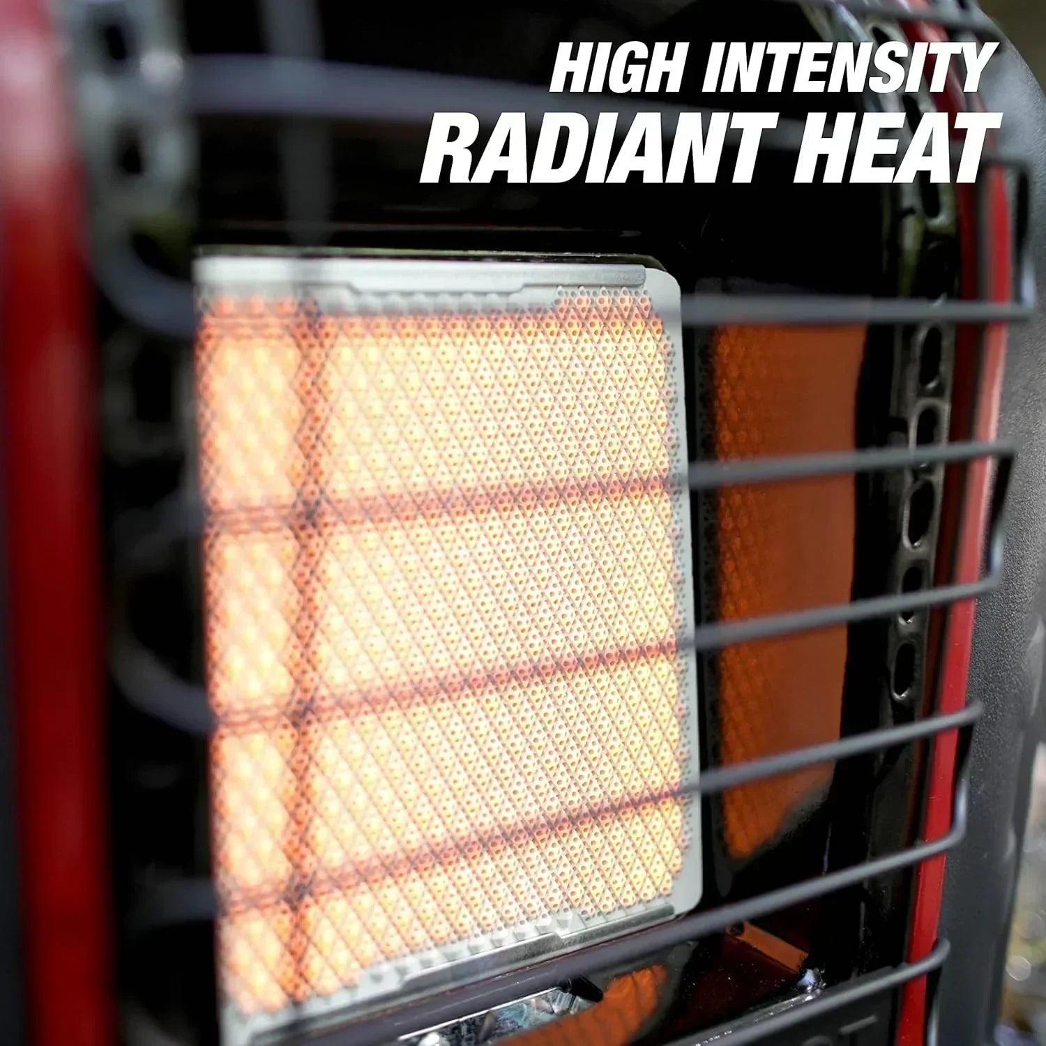 Portable Propane Radiant Heater 4000-9000 BTU for campers workshops patios and more