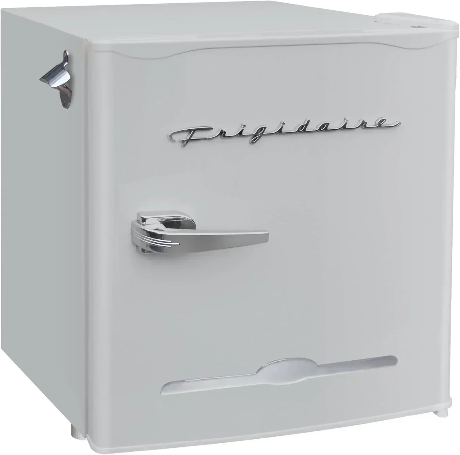 Frigidaire EFR176 Retro Compact Fridge with Chiller Mini Refrigerator Built-in Bottle Opener