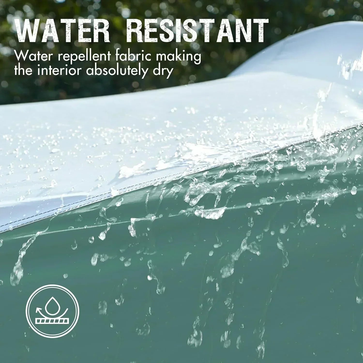 PORTAL 6/8/10 Person Family Camping Tent with Screen Room Water Resistant Big Tunnel Tent