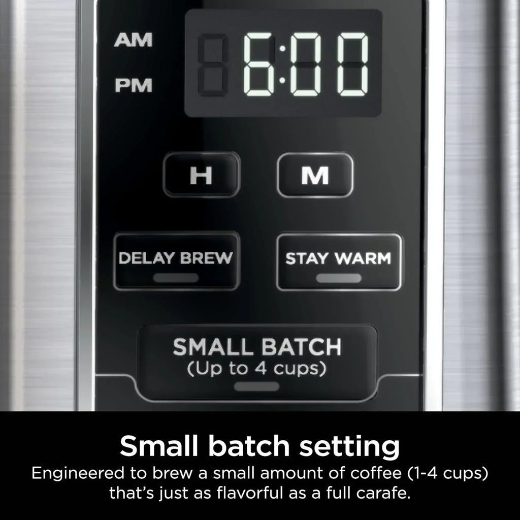 Programmable Coffee Brewer with 2 Brew Styles Adjustable Warm Plate and Delay Brew